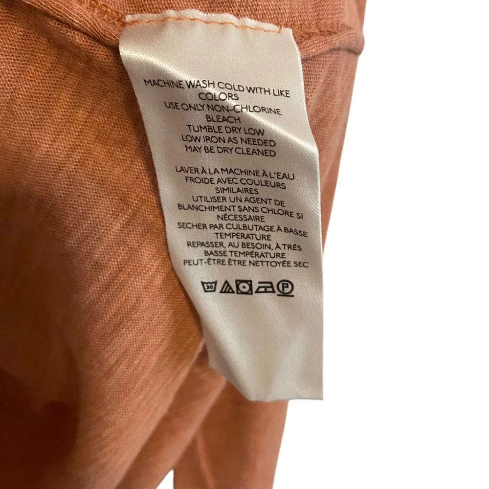 We The Free Elevated Basic Kimmi Long Sleeve Boat Neck Tee in Burnt Sienna - Picture 7 of 8